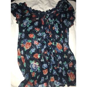 Forever 21 Floral Top